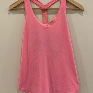 Lululemon neon pink tank size 6